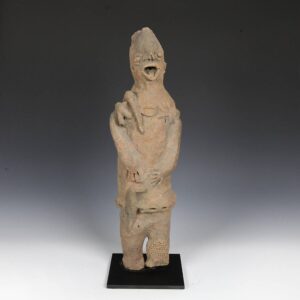 Koma Janiform Funerary Figure