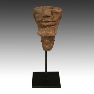 Koma Ceramic Funerary Figure, Based