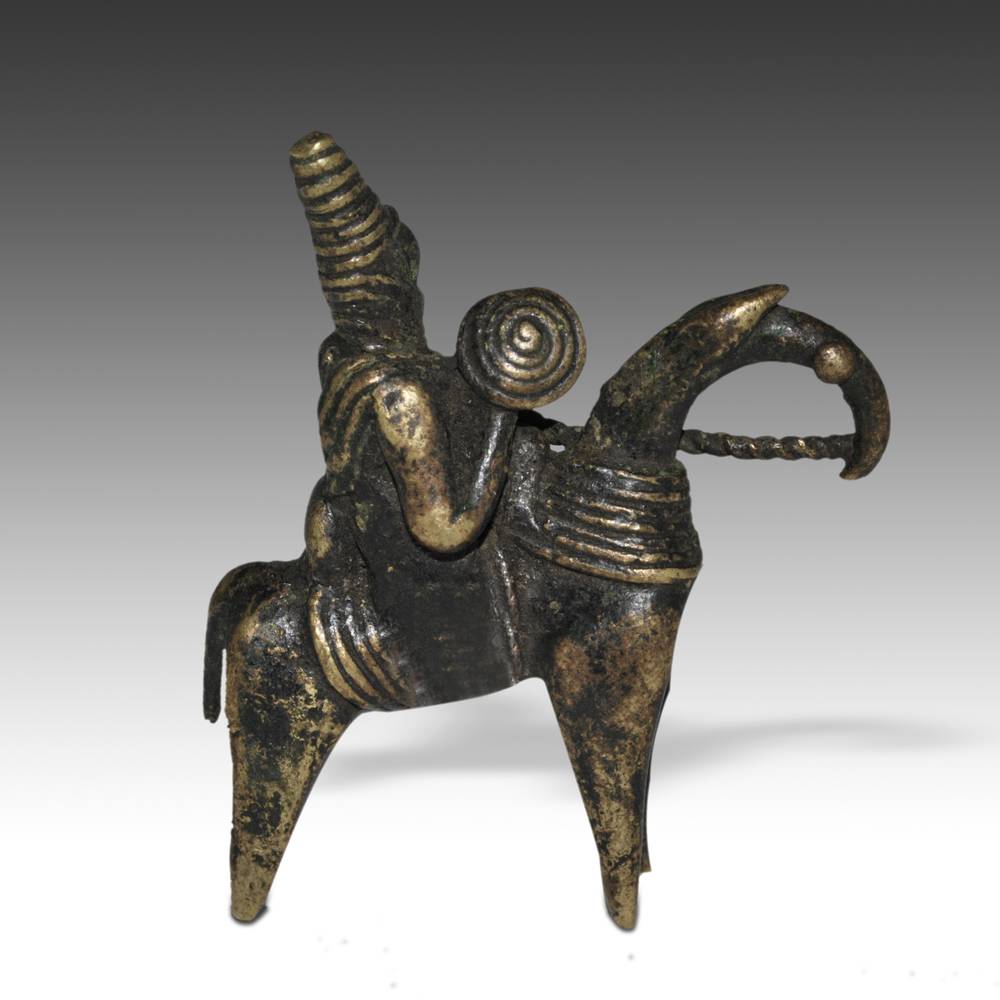 Kotoko Bronze Equestrian Figure