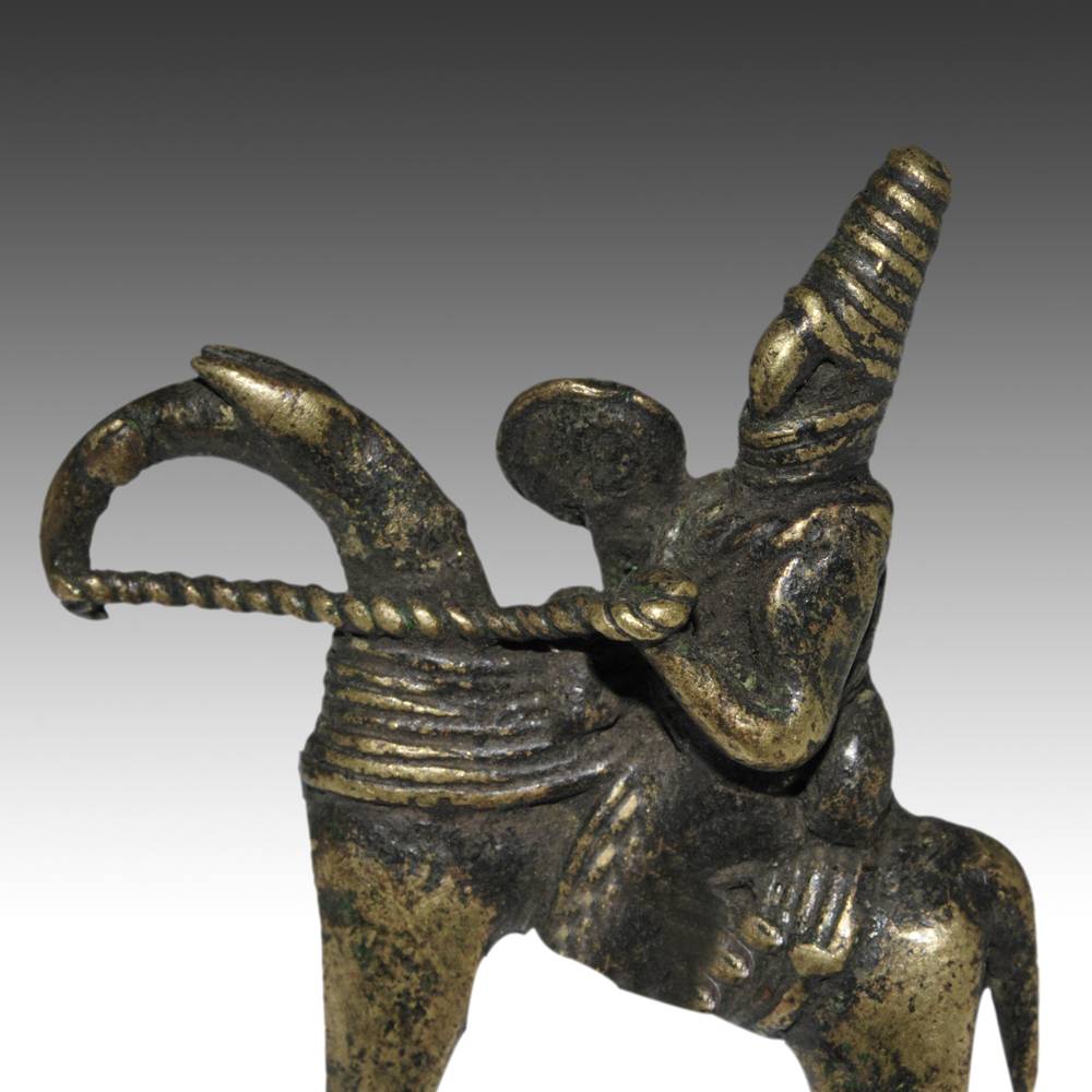 Kotoko Bronze Equestrian Figure - Image 4