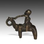 Kotoko Bronze Equestrian Figure, Kotoko Peoples, Chad