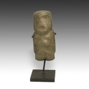 Mexican Stone Standing Figure, Based