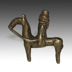 Kotoko Bronze Equestrian Figure