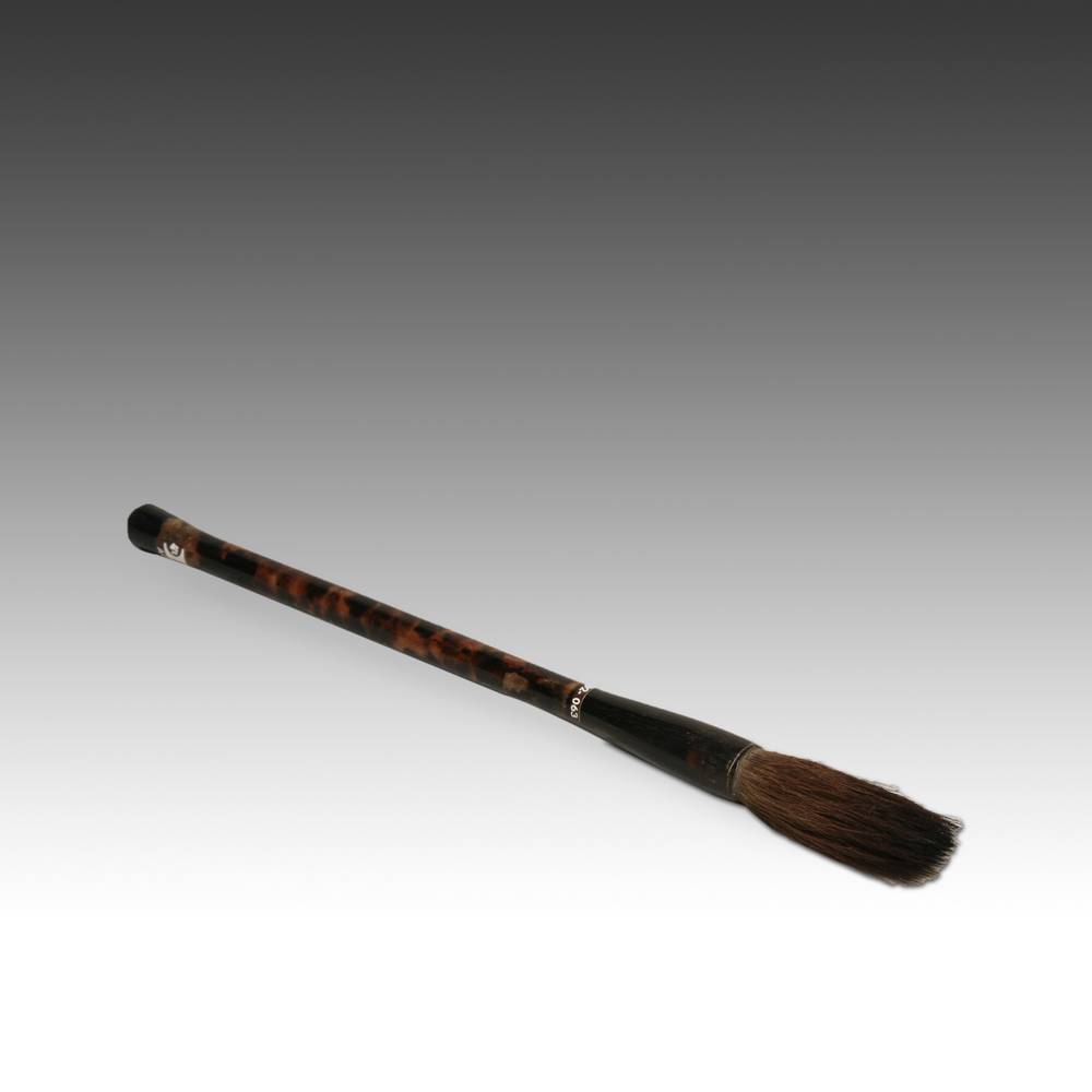 Chinese Wood Calligraphy Brush - Image 2