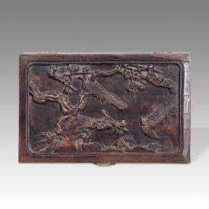 Chinese Box with Bird & Flower Motif