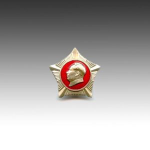 Chinese Mao Zedong Star Lapel Pin