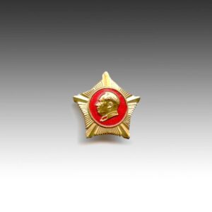 Chinese Mao Zedong Star Lapel Pin