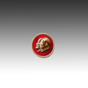 Chinese Mao Zedong Circular Lapel Pin