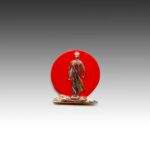Nepalese Candle Base with Lotus Motif, Nepal