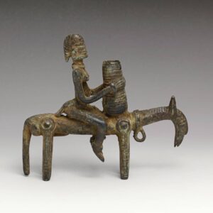 Dogon Iron Equestrian Figure