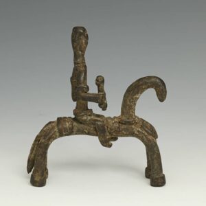 Dogon Iron Equestrian Figure