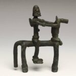 Dogon Figure of a Seated Couple, Dogon Peoples, Mali