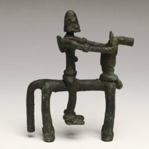 Dogon Iron Equestrian Figure