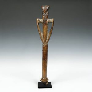 Mossi Wood Whistle or Flute, Based