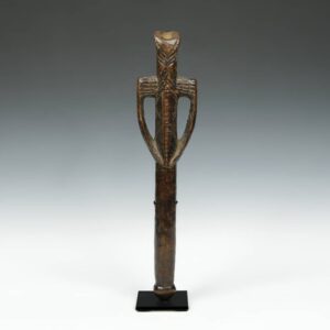 Mossi Wood Whistle or Flute, Based