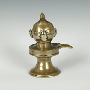 Indian Bronze Shiva Lingam