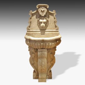 Indian Fountain with Lion Motif