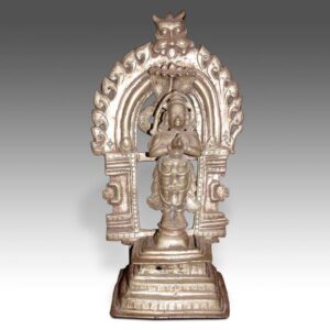 Indian Standing Figure of Hanuman, with Mandorla
