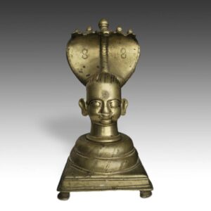 Indian Mukha or Face Lingam / Cover with Cobra Hood