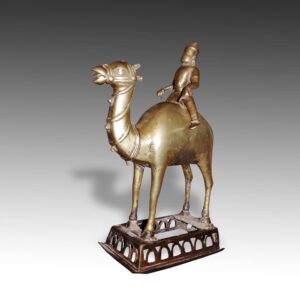 Indian Figure of Shiva Riding Camel