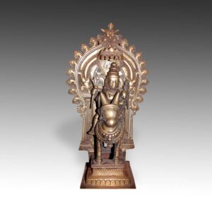 Indian Figure of Shiva & Parvati Riding Nandi