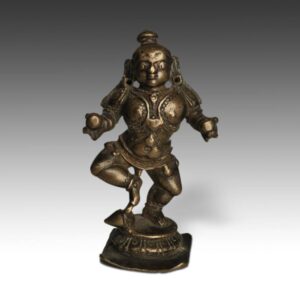 Indian Figure of Krishna Dancing
