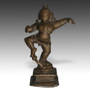 Indian Figure of Krishna Dancing