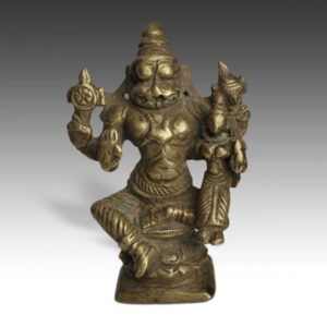 Indian Seated Figure of Narasimha