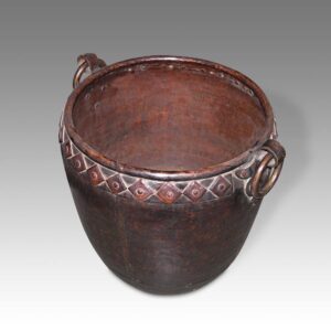 Indian Vessel with Ring Handles