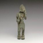 Dogon Standing Male Figure, Based, Dogon Peoples, Mali