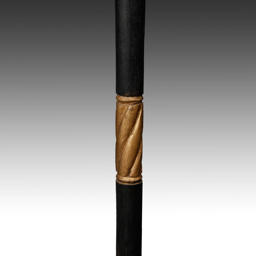 Ashanti Linguist's Staff Depicting Two Figures - Image 6
