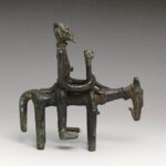 Chinese Ruyi Scepter with Warring Dragons Motif, China