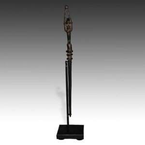 Dogon Hair Pin with Female Figure