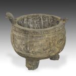 Indian Vessel / Planter with Ring Handles, India