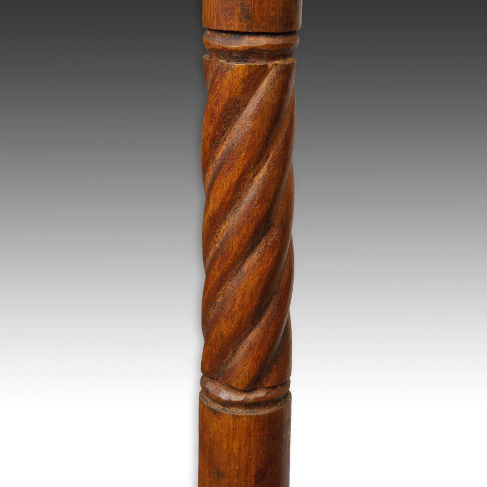 Ashanti Linguist's Staff Depicting Mother Protecting Child, Based - Image 8