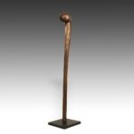 Zulu Wood Knobkierrie or Club, Based, Zulu Peoples, South Africa