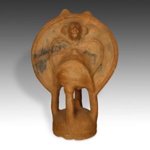 Nigerian Ceramic Funerary Marker