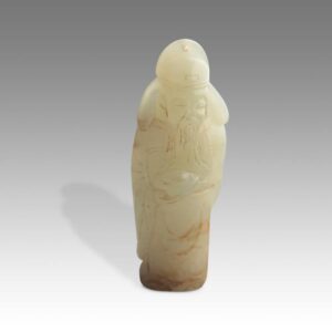 Chinese Toggle Depicting Lohan or Enlightened One