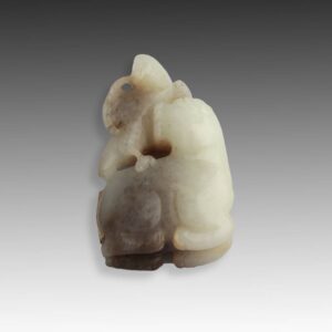 Chinese Toggle Depicting Eagle & Bear