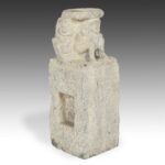 Chinese Gongshi or Scholar's Rock Depicting a Boot, Based, China