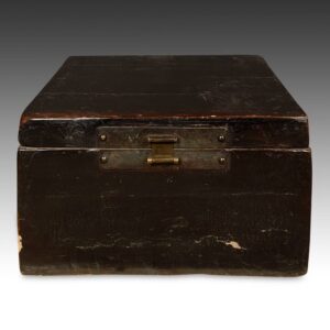 Chinese Leather Hinged Box