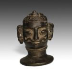 Indian Tikka Container on Lotus Base, India