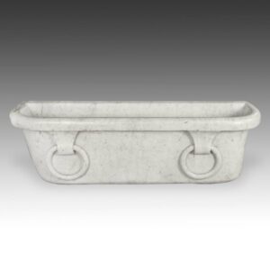 Indian Planter with Hanging Ring Motif