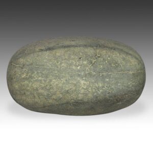 Chinese Gongshi or Scholar's Rock with Watermelon Form, Based