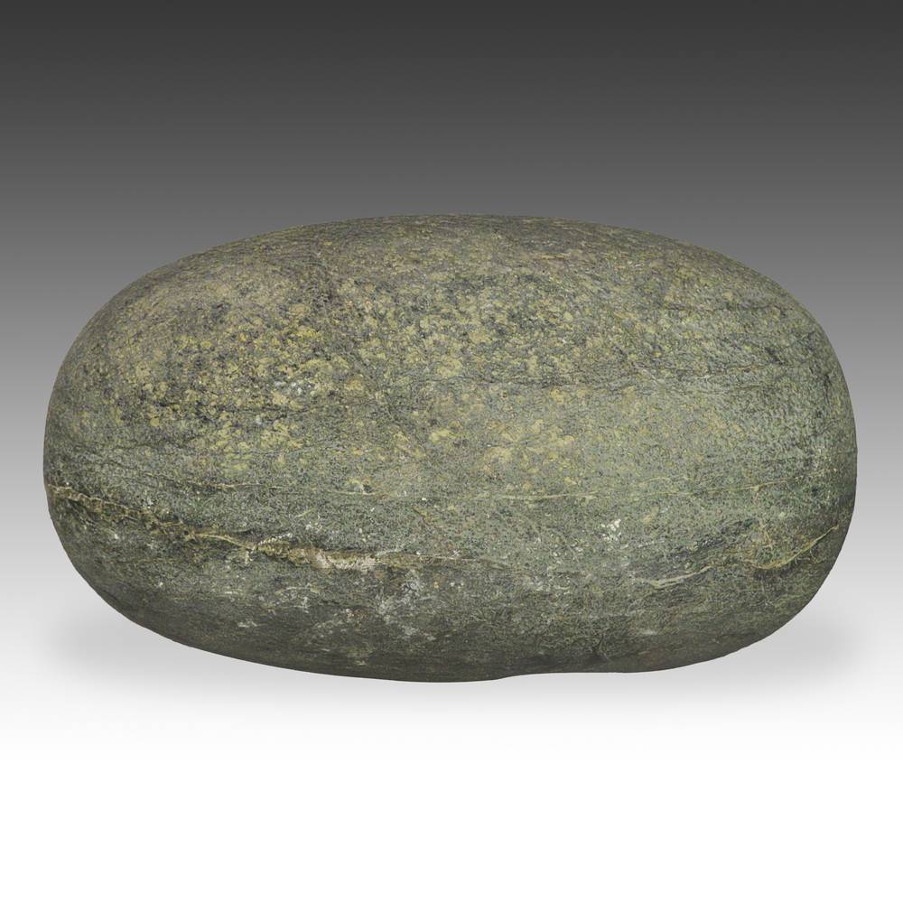 Chinese Gongshi or Scholar's Rock with Watermelon Form, Based - Image 4