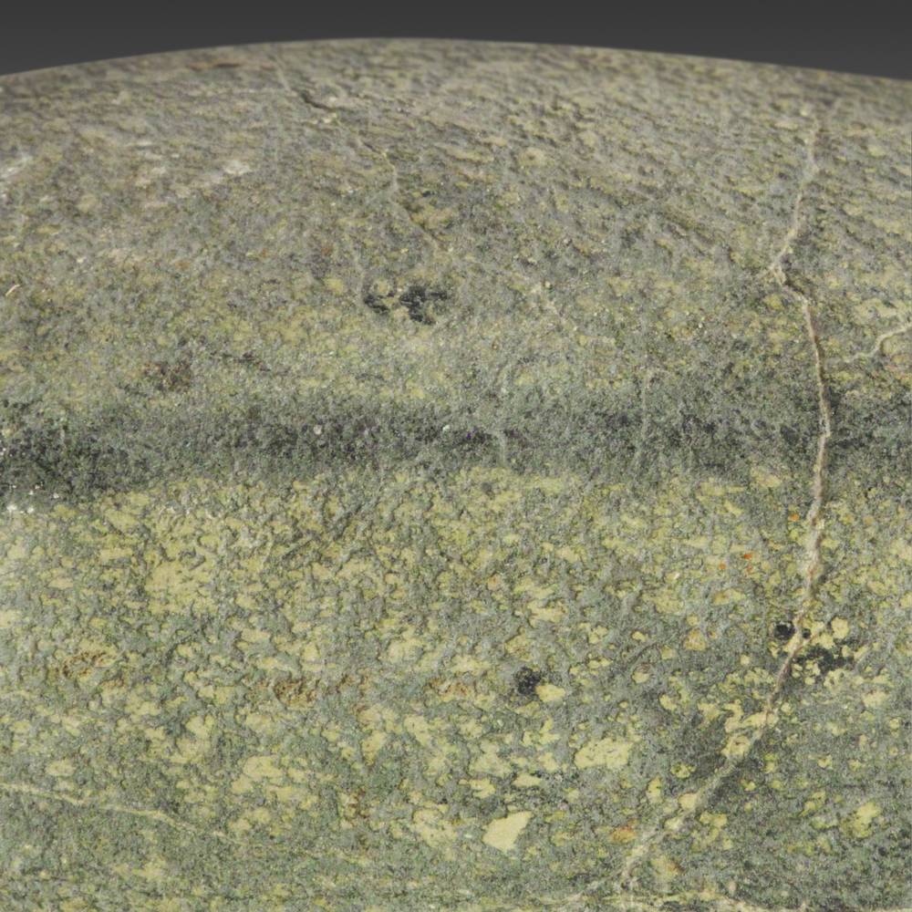 Chinese Gongshi or Scholar's Rock with Watermelon Form, Based - Image 5