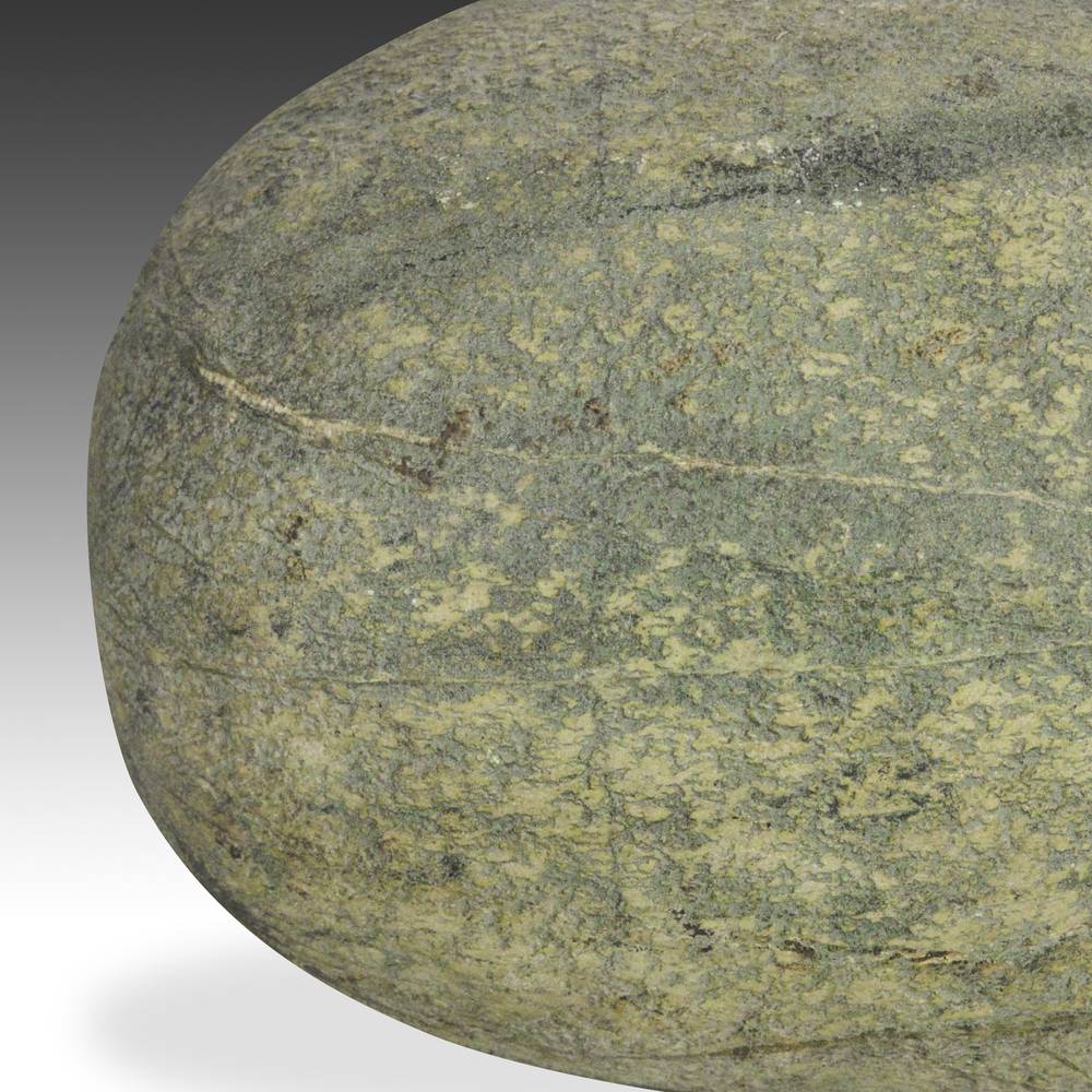 Chinese Gongshi or Scholar's Rock with Watermelon Form, Based - Image 7
