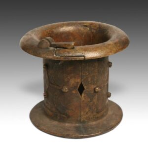 Baule Articulated Cuff / Bracelet with Swirl Motifs
