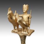 Indian Pilgrimage Figure of Vishnu, India