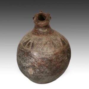 Luba Terra Cotta Anthropomorphic Vessel